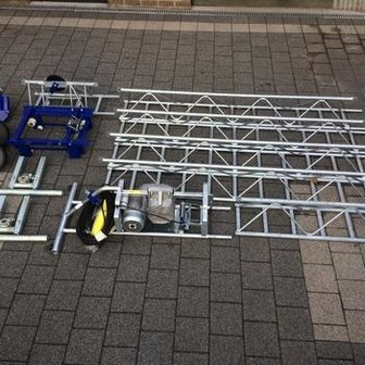 Apache, Little Jumbo Ladderlift, standaard hoogte 10.40-Mtr. 230V 