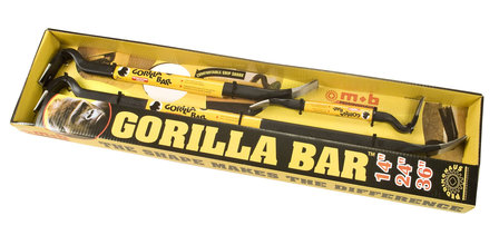 Peddinghaus Koevoetset &aacute; 3-st. 14&quot;,24&quot;,36&quot; GORILLA BAR