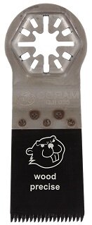 Quick-Fit, set &aacute; 3-zaagbl. 28x63mm Uni Bi-metaal tbv.  Spijkers, metaal, hout