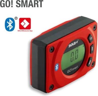 Sola GO! SMART: DIGITALE WATERPAS HELLING- EN HOEKMETER MET BLUETOOTH 01483001