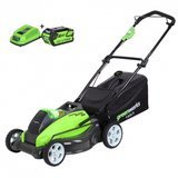 DEPA / Greenworks 40 Volt Accu Maaier G40LM45K2, 45Cm incl. 2AH Accu &amp; Lader