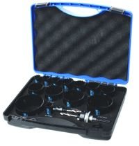 Labor Professionele Gatzagenset Bi-Metaal 16-delig Combi 19-76mm kunststof koffer