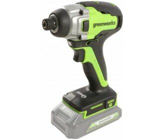 Greenworks 24 VOLT ACCU SLAG- SCHROEFMACHINE BODY, Digipro motor en een koppel van 300NM