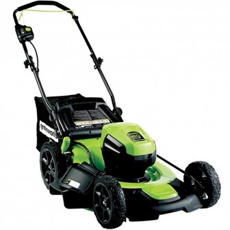 DEPA / Greenworks 60 Volt zelf aangedreven accu grasmaaier GD60LM51SPK2X, 51-cm incl. 2x 2AH Accu &amp; Lader 