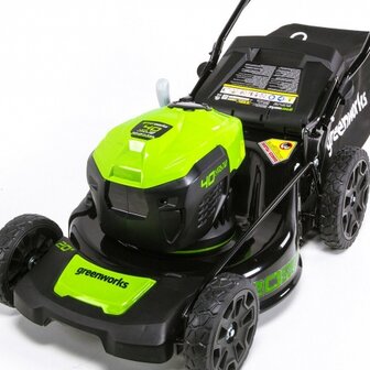 Greenworks 48 Volt (2x24 Volt) accumaaier GD24X2LM46SP incl. 2x 4AH accu &amp; lader