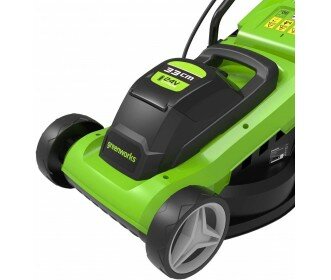 Greenworks 24 Volt accu maaier excl. accu &amp; lader MB 33 cm