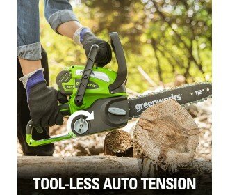 DEPA / Greenworks  40 Volt Accu Kettingzaag G40CS30K2 incl.  2-AH Accu &amp; Lader