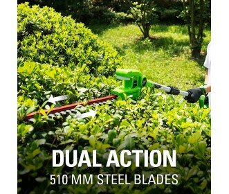 DEPA / Greenworks 24 Volt Accu Heggenschaar Langbereik G24PH51K2, 51-Cm bladlengte incl. Accu &amp; Lader