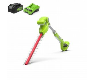 DEPA / Greenworks 24 Volt Accu Heggenschaar Langbereik G24PH51K2, 51-Cm bladlengte incl. Accu &amp; Lader