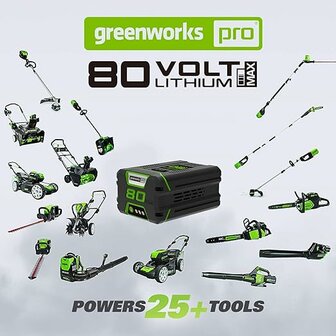 Greenworks 80 Volt accu lader G80C