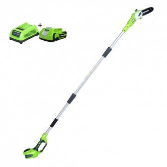 Greenworks 24 Volt Accu Takkenzaag G24PS20K2