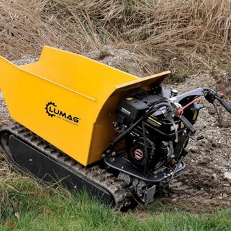 Lumag rupsdumper MD500H met Hydraulische kiepbak