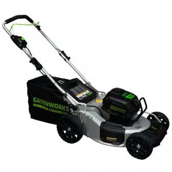 Greenworks 82 Volt accu grasmaaier GC82LM51SPK2X (Zelfrijdend incl. 2x 2,5AH Accu &amp; Lader)