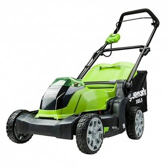 DEPA / Greenworks 40 Volt Accu Maaier G40LM41, 41-Cm breed zonder Accu &amp; Lader