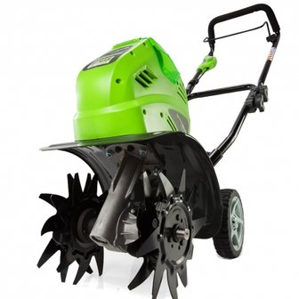 Greenworks 40 Volt Accu Grondfrees G40TLK2X, incl. 2x 2-AH Accu &amp; Lader