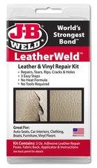 JB-Weld  LeatherWeld art.nr:2130, leer reparatie-set voor alle soorten leder