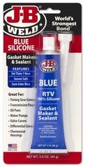 JB-Weld Blue Silicone, art.nr: 31316 pakkingmaker, tube van 85-Gr., kleur Blauw