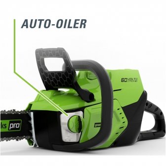 Depa / Greenworks 60 Volt accu kettingzaag GD60CS40K2X, Incl. 2x 2-AH Accu &amp; Lader