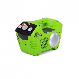 DEPA / Greenworks 40 Volt Accu Compressor G40AC, Excl. Accu &amp; Lader