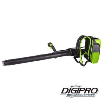 Greenworks 60 Volt accu bladblazer GD60BPBK2 Incl. 2x 2AH Accu &amp; Lader