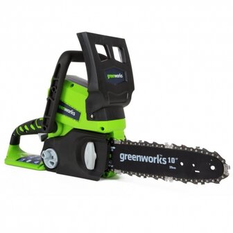 Greenworks G24CS25K2 24 Volt Accu Kettingzaag incl. 4AH-Accu &amp; Lader