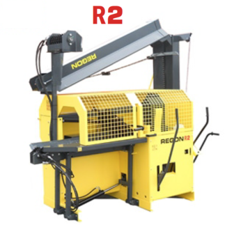 Hydraulische Hout Zaag-, Kloofmachine Regon R2 met Electrische motor