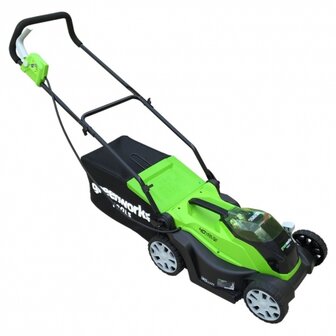 Greenworks 40 Volt Accu Maaier G40LM35K2X incl. 2x 2AH accu&#039;s &amp; lader