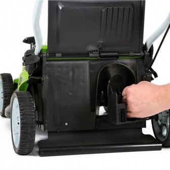 Greenworks 40 Volt Accu Maaier G40LM35K2X incl. 2x 2AH accu&#039;s &amp; lader