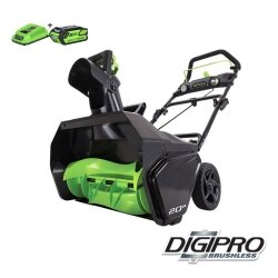 Greenworks 40 Volt accu sneeuwfrees GD40STK4 incl. 4-AH Accu &amp; Lader