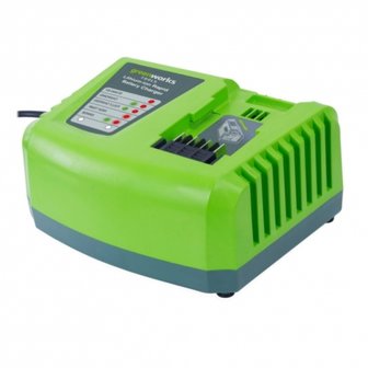 Greenworks Snellader type G40UC4, voor alle 40 Volt Accu&#039;s