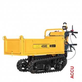 Lumag rupsdumper op Accu, type MD450E