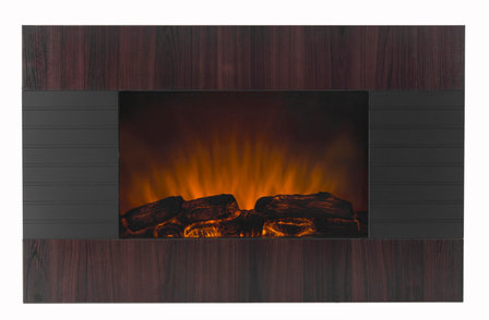 Harstad Fireplace sfeerhaard, 3-standen 0 - 1.000W - 2.000-W, hangend wandmodel