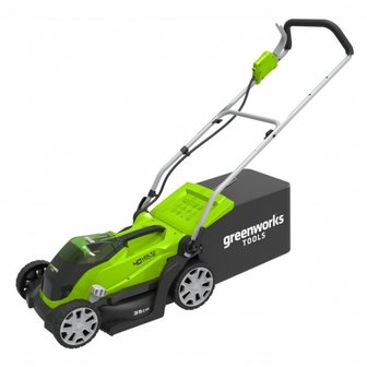 Greenworks 40 Volt Accu Maaier G40LM35K2 Incl. Lader &amp; 2AH accu