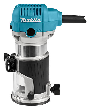 Makita RT0700CX3J 230 V Boven- en kantenfrees Met diverse voeten, in Mbox