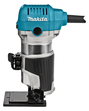 Makita RT0700CX3J 230 V Boven- en kantenfrees Met diverse voeten, in Mbox