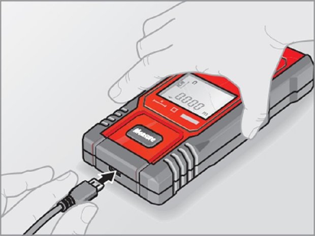 Flex DD 2G 10.8-LD, artikelnummer 450.561 + Laserafstandmeter ADM 30, artikelnummer 421.405.