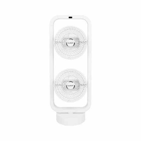 Depatools / Eurom Vento 3D-Double, een zeer efficiënte ventilator met een uniek zwenkpatroon