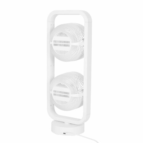 Depatools / Eurom Vento 3D-Double, een zeer efficiënte ventilator met een uniek zwenkpatroon