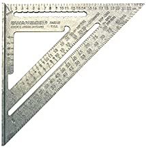 Swanson, Metric Speed Square 25cm, zeer handige afteken driehoek met veel functionaliteiten