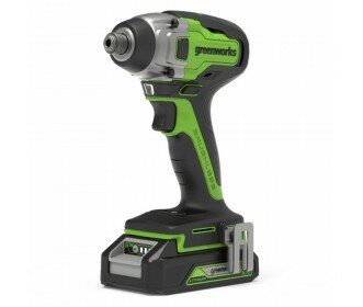 Greenworks 24 VOLT ACCU SLAG- SCHROEFMACHINE BODY, Digipro motor en een koppel van 300NM