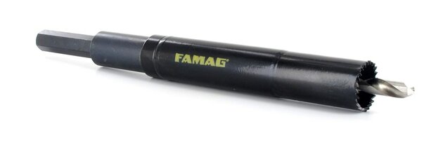 FAMAG kozijndoorvoerboor 22mm. Boordiepte 100mm
