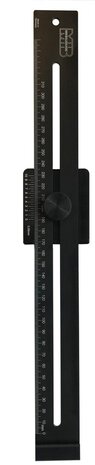MIB Precisie voelermaat bereik 0.05-1.0mm 13 bladen, aan ring, L=300mm