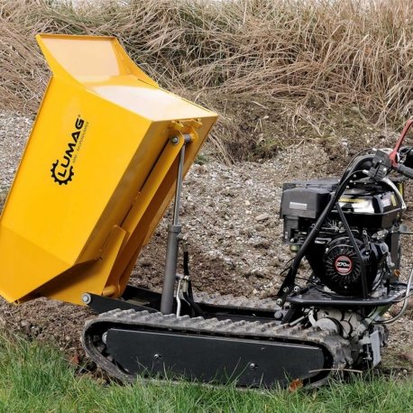 Lumag rupsdumper MD500H met Hydraulische kiepbak