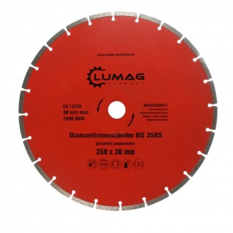 DEPA / Lumag Steen- tegelzaag STM350-800, 230V met 120mm zaagdiepte