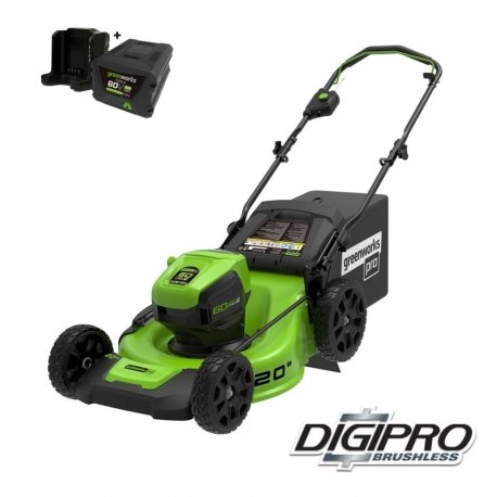 DEPA / Greenworks 60 Volt accu grasmaaier GD60LM46SPK4, incl. 4AH Accu & Lader