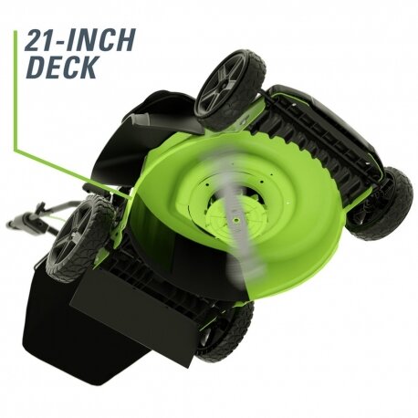 DEPA / Greenworks 60 Volt accu grasmaaier GD60LM46SPK4, incl. 4AH Accu & Lader