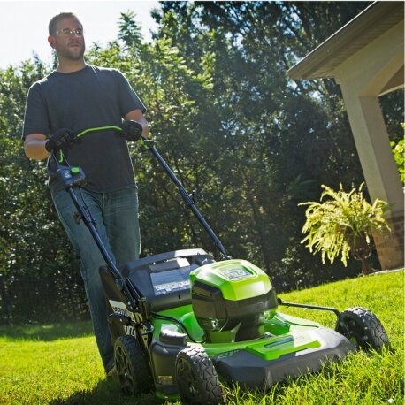 DEPA / Greenworks 60 Volt accu grasmaaier GD60LM46SPK4, incl. 4AH Accu & Lader