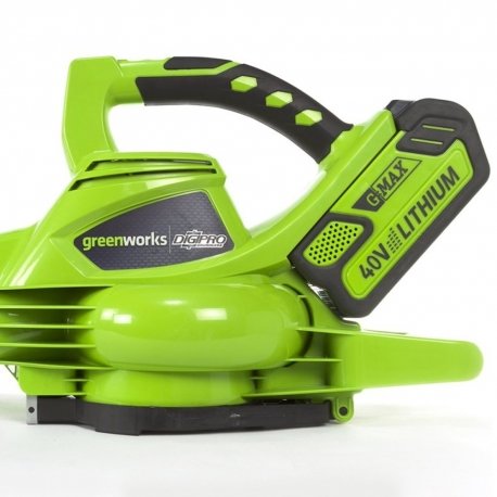 DEPA / Greenworks 40 Volt Accu Bladblazer en Zuiger GD40BVK4,incl. 4-AH Accu & Lader