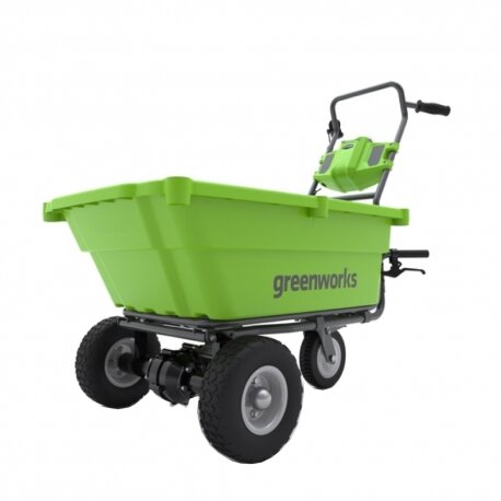 DEPA / Greenworks 40 Volt Accu Kruiwagen G40GC, geleverd incl. 2-AH Accu & Lader