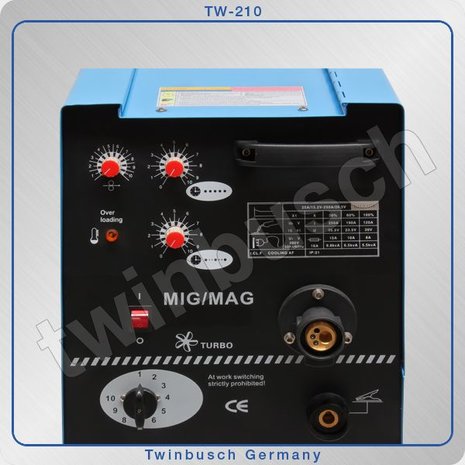 DEPA MIG/MAG CO2 Las apparaat TW-210